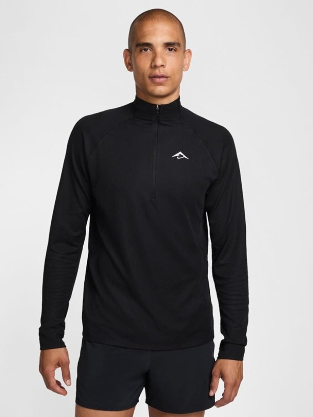 *NWT Nike Trail Men's Dri-FIT 1/2-Zip Mid-Layer Top - Black